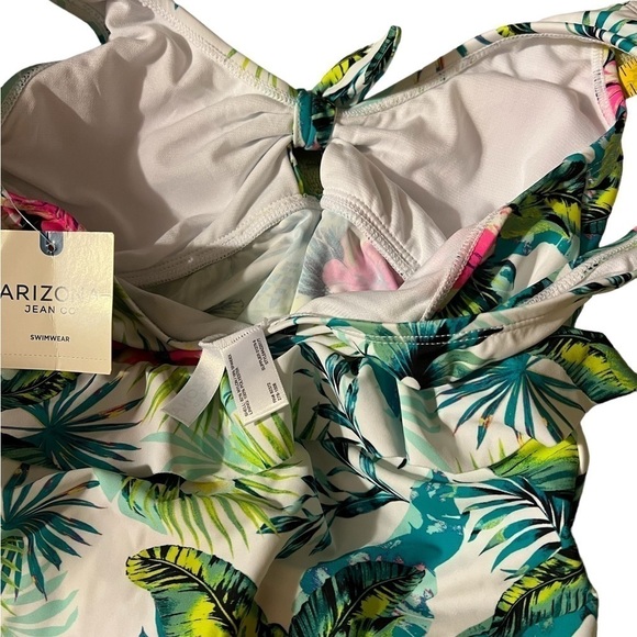 Floral print tankini top size Small - Picture 3 of 7